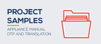 Appliance Manual Desktop Publishing and Translation