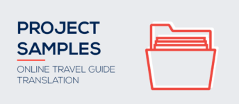 Online Travel Guide Translation