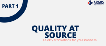 Quality Begins at the Source – Part 1