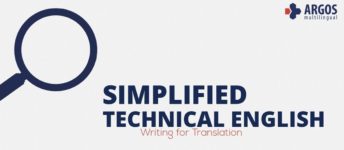 Simplified Technical English Writing for Translation