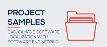 CAD/CAM/GIS Software Localization with Software Engineering