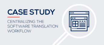 Centralizing the Software Translation Workflow
