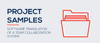 Software Translation of a Team Collaboration System
