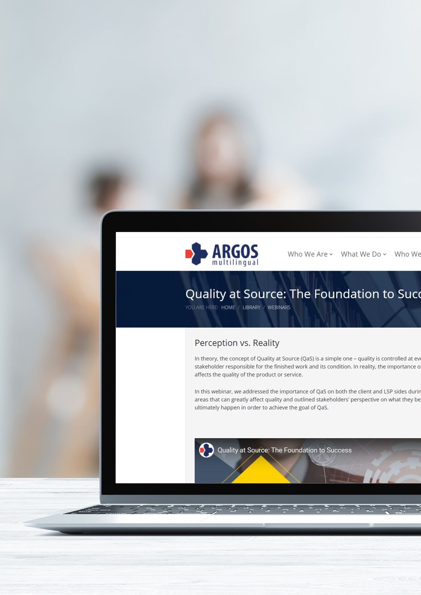 Quality at Source: The Foundation to Success